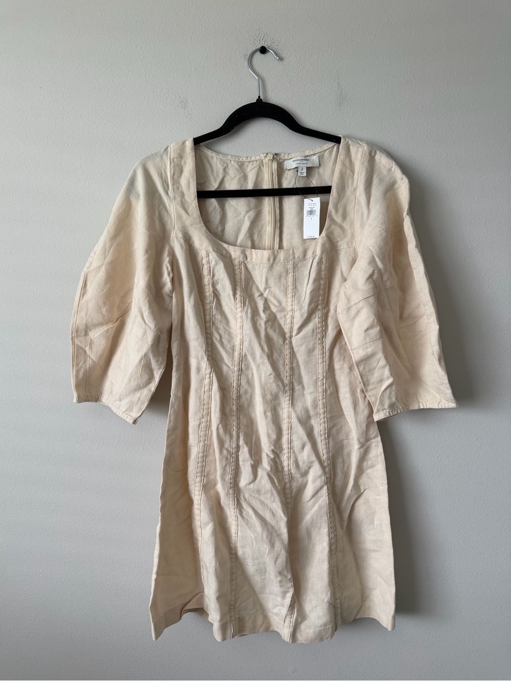 BRAND NEW Cream Linen Dress